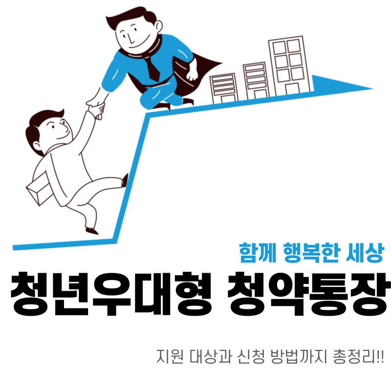  청년우대형 청약통장 : 12월 31일 이후로는 가입 불가능, 얼른 가입해서 혜택 받으세요