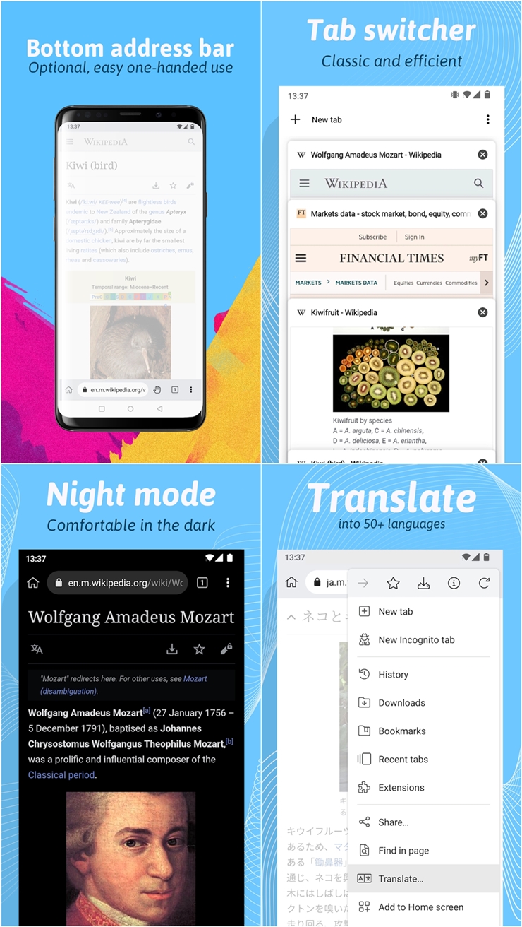 Kiwi Browser - Fast &amp; Quiet