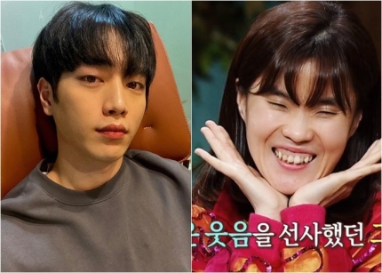  서강준, 故 박지선과의 약속 지켰다..."첫 눈 오는 날, 사진 올릴게요" 슬픈 감동