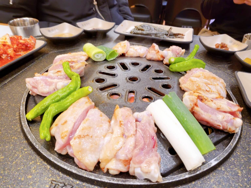 숯불닭갈비