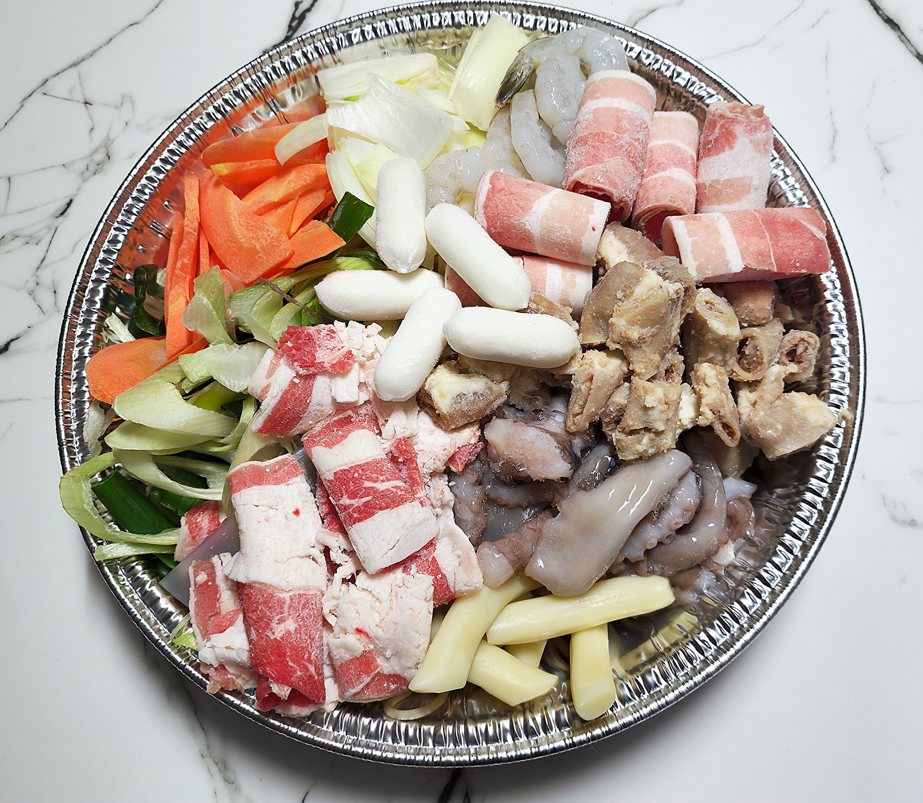 낙곱새(소곱창+낙지+새우)