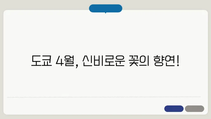 도쿄 4월 날씨