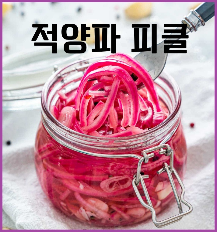 적양파 피클