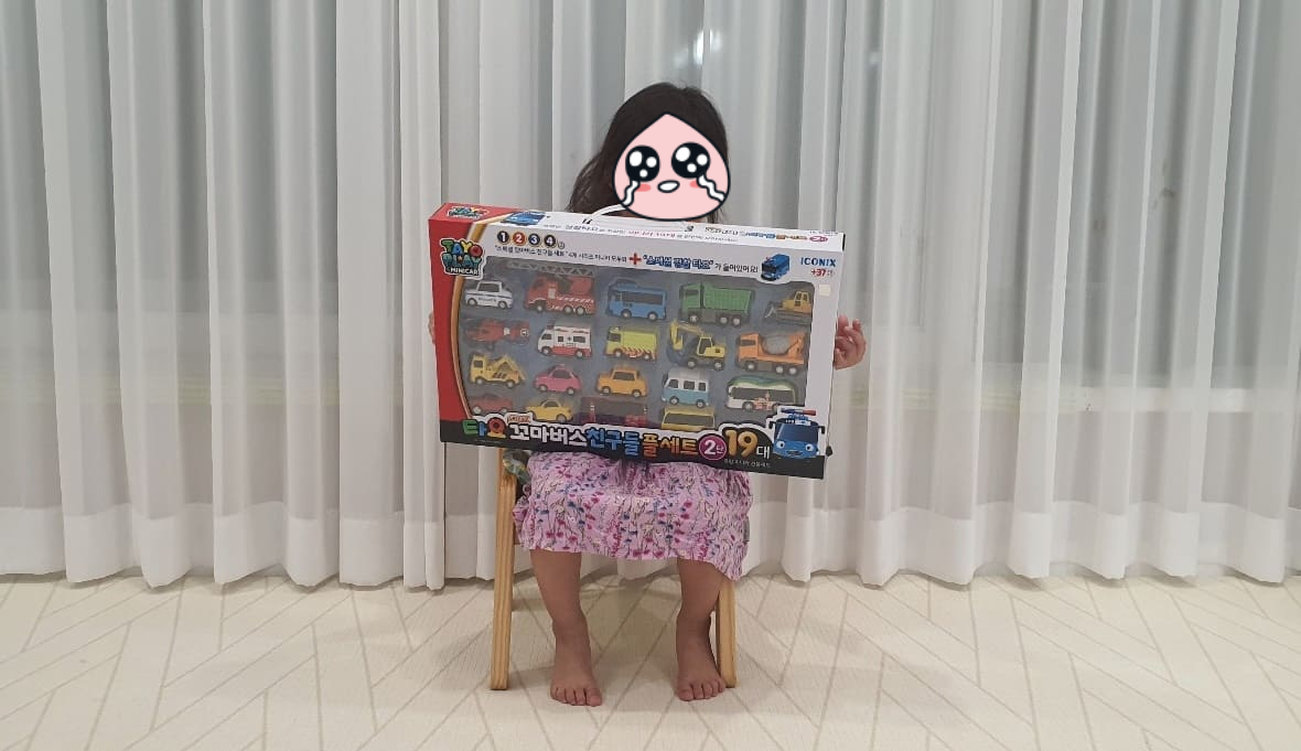  타요 미니카 풀세트 2탄 : 4살 딸아이 생일선물