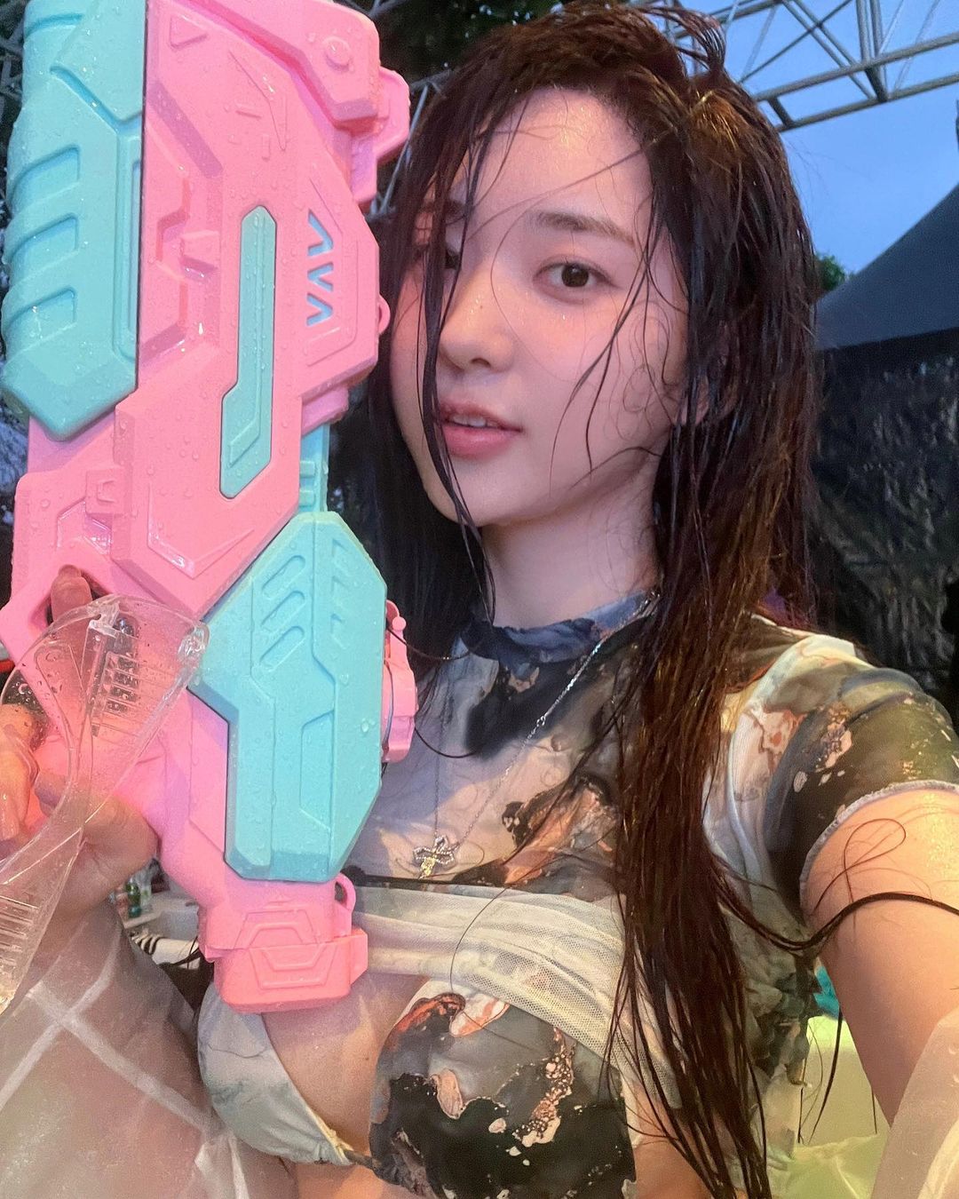  워터밤 2022 놀러간 신재은 인스타그램 사진