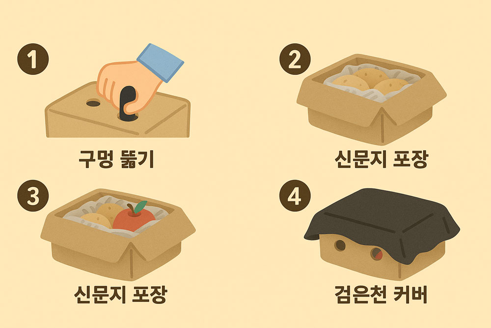 감자 보관 방법 스탭 빅4