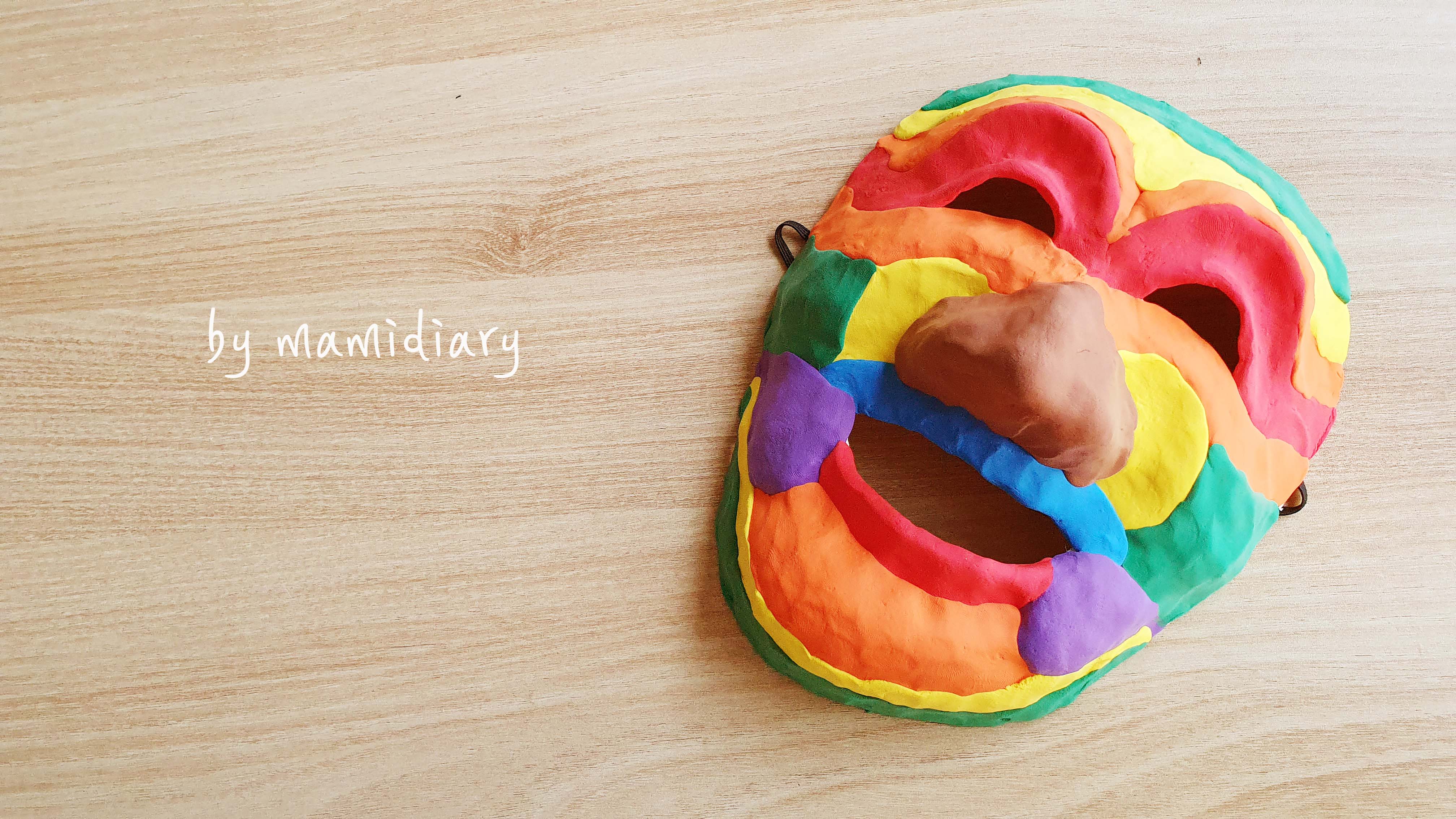 클레이 양반탈 만들기. a traditional Korean mask.하회탈 클레이.