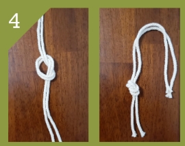 마크라메 기본매듭