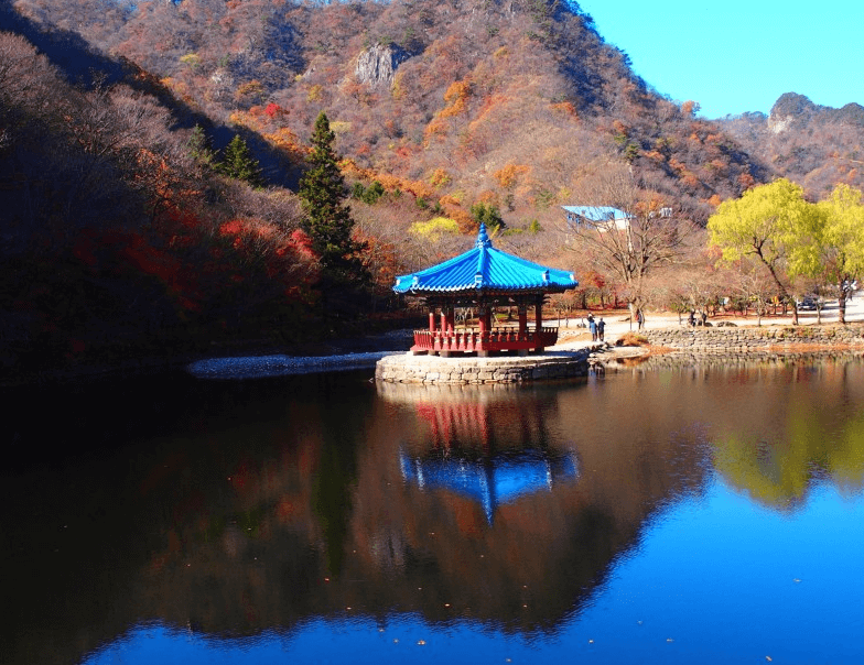 내장산 케이블카 - 가을 풍경