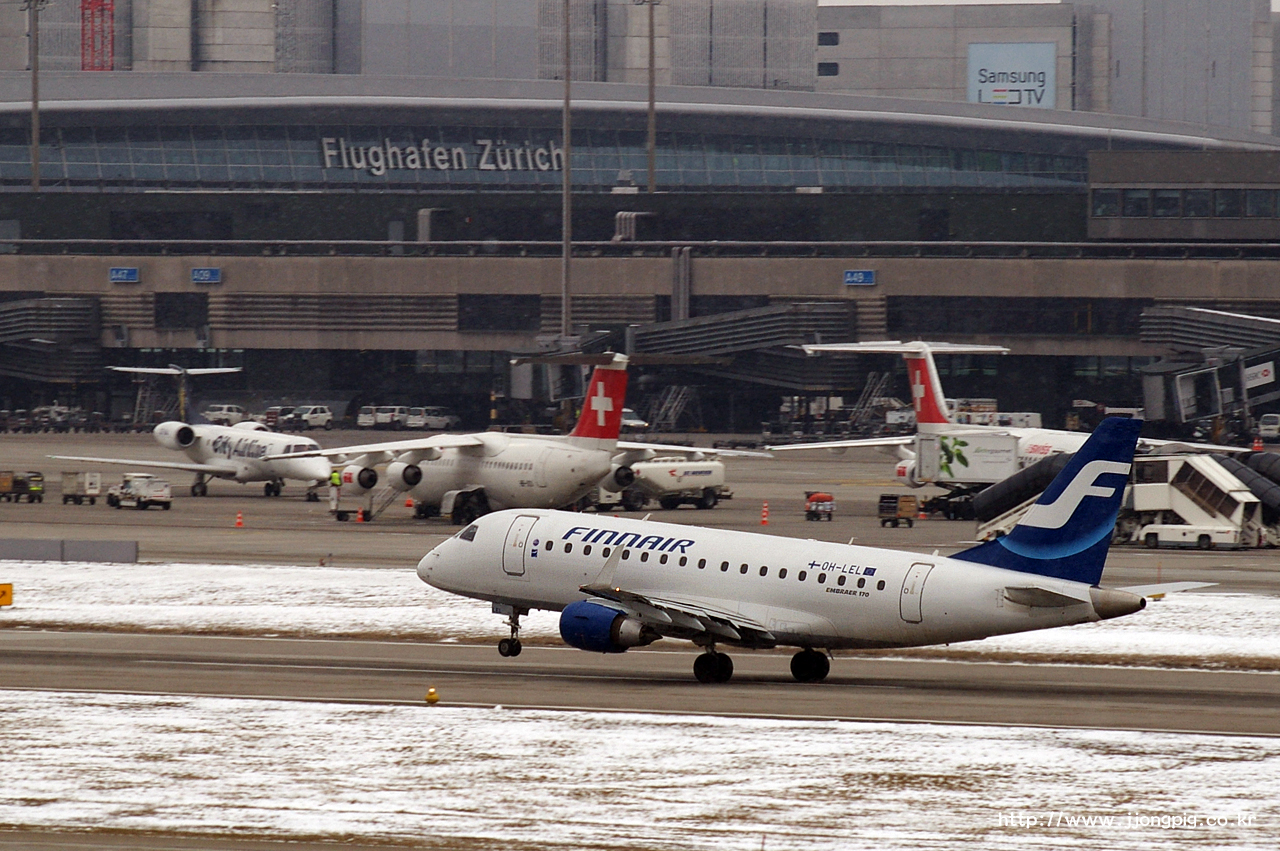 핀에어 Finnair AY FIN OH-LEL E170 Embraer E170 E170 취리히 - 클로텐 Zurich - Kloten 취리히 Zurich ZRH LSZH