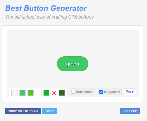 링크 버튼 무료제작 사이트 [CSS Button generator]