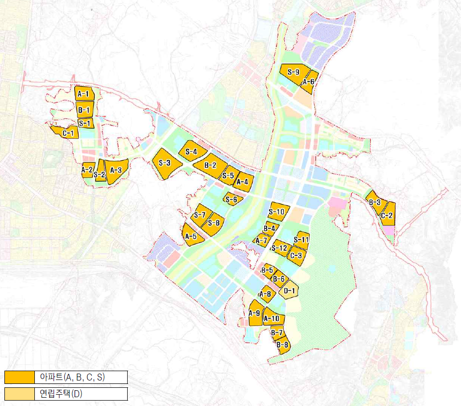 창릉신도시 공동주택용지 위치