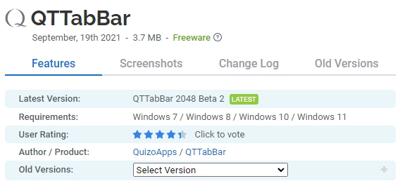 QTTabBar