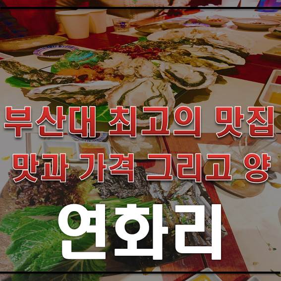  부산대 맛집 연화리 양과 가격을 동시에 잡은 참! 맛집