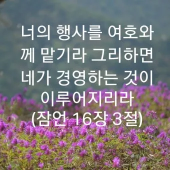 잠언 16장 솔로몬 성경 해석 이해_17