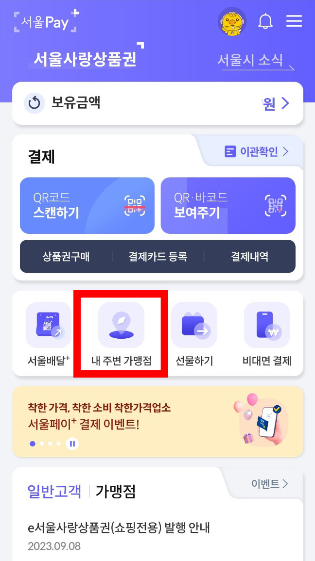 서울 페이 플러스 앱