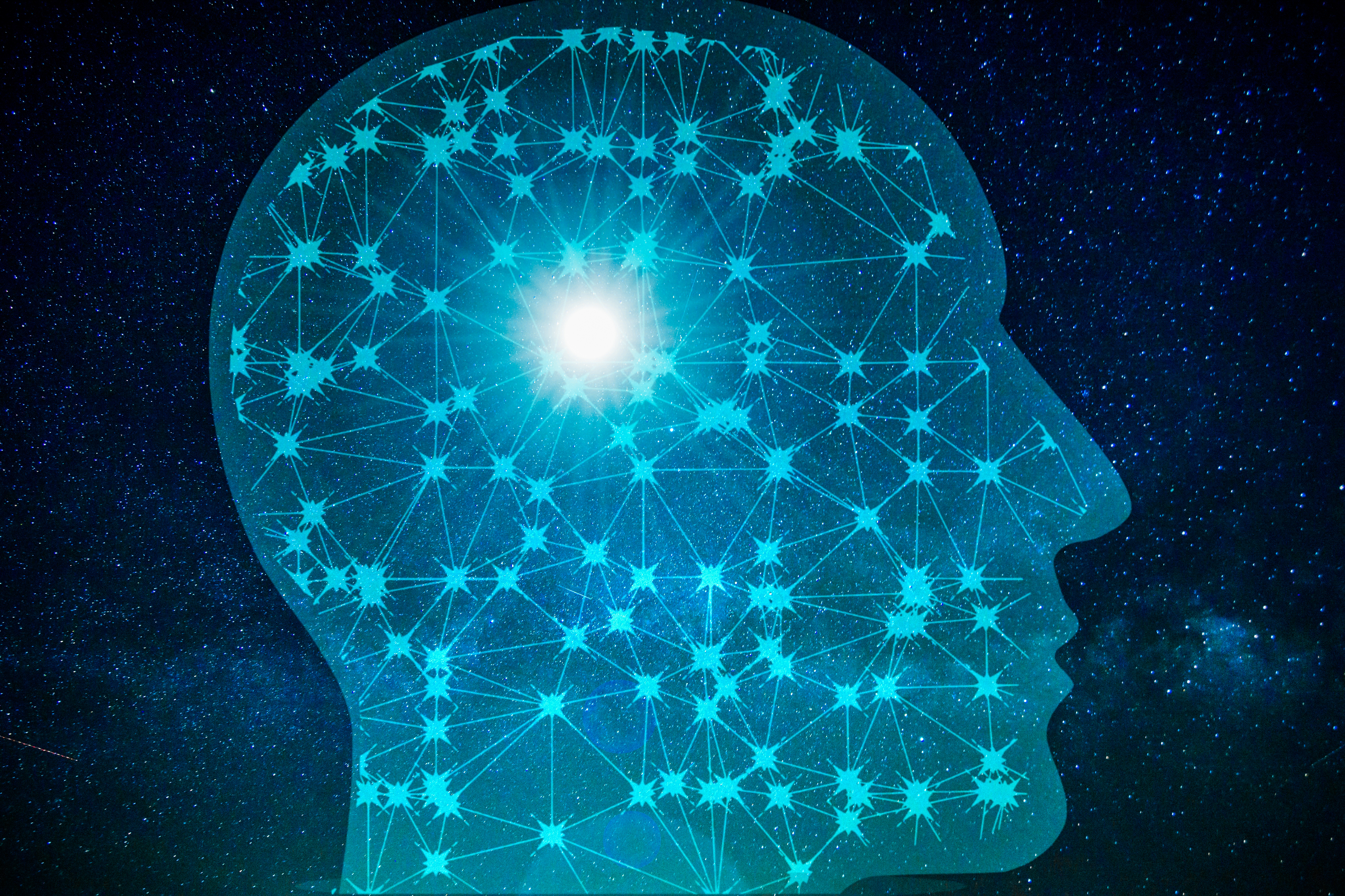 인공지능(AI) 뇌 이미지