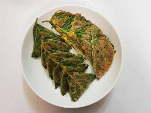  참치 깻잎전 만들기