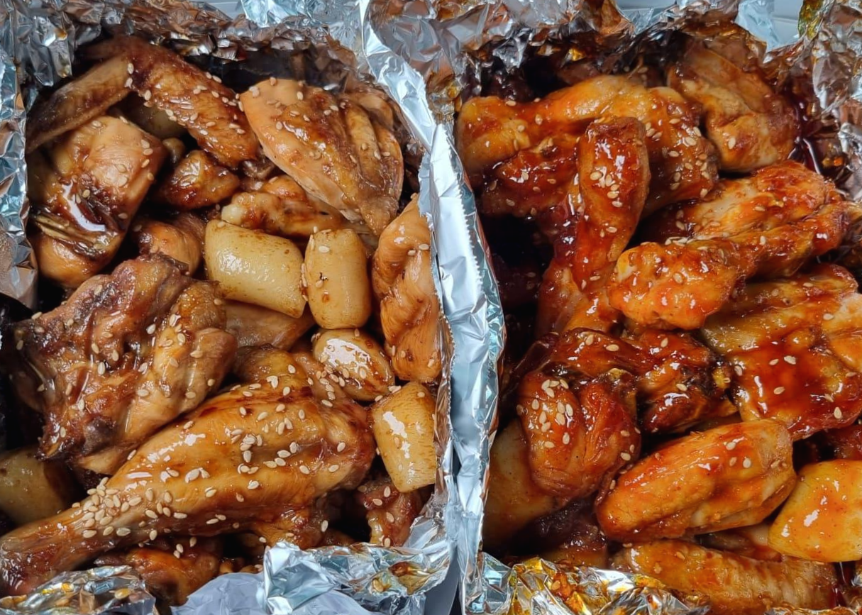  꾸브라꼬 숯불두마리 치킨 숯불데리야끼와 숯불양념구이 후기