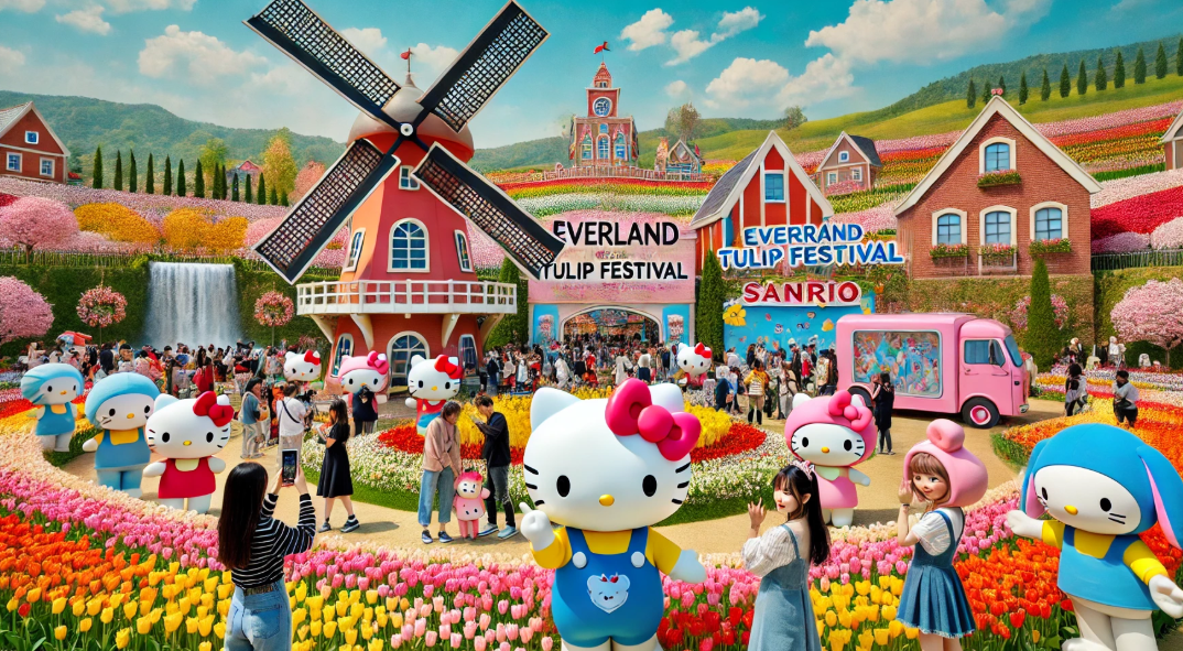 에버랜드 튤립축제 2025 – 봄을 알리는 화려한 꽃의 향연