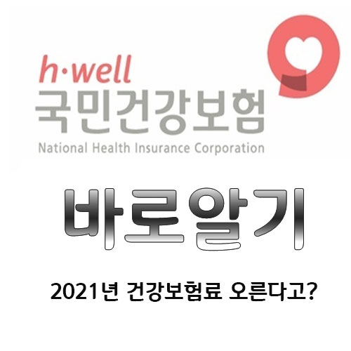  2021년 국민건강보험료 얼마나 오르나요? 바로알기