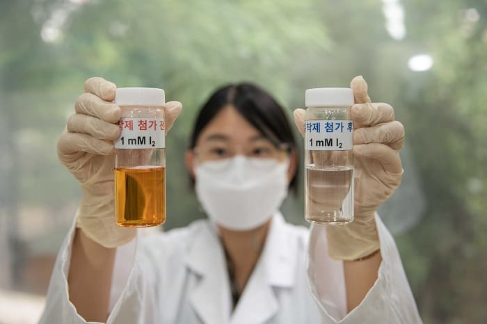  "세계 최초! 방사성 요오드 제거 흡착제 개발...후쿠시마 오염수에 적용 가능 " 원자력연구원