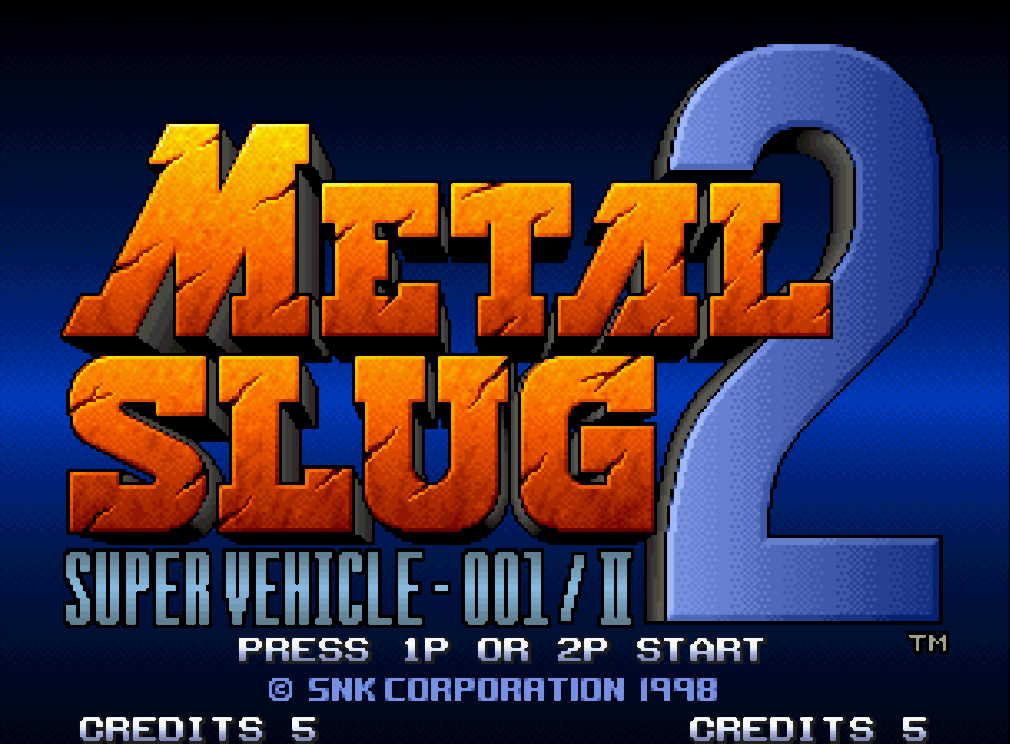  메탈 슬러그 2 세계판 Metal Slug 2 World (네오지오 CD - NG-CD - iso 다운로드)