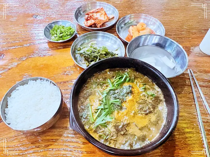 이만기 동네한바퀴 시즌2 자연산 올갱이 해장국 청정 속리산의 맛 충북 보은 법주사 맛집 소개