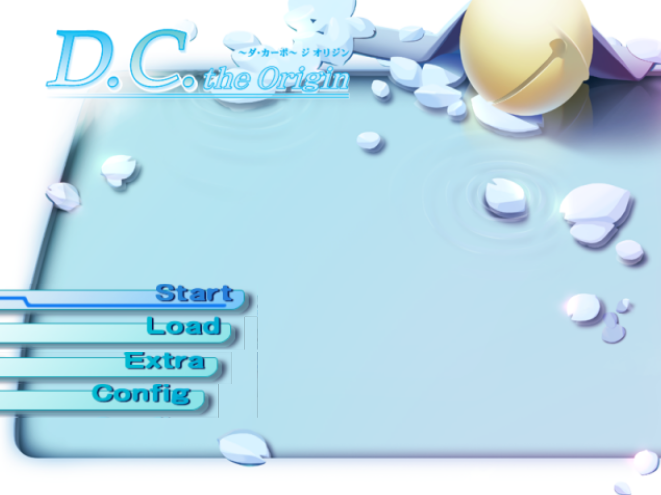  스윗츠 / 비주얼 노벨 - D.C. 다카포 더 오리진 D.C. ダ・カーポ ジ オリジン - D.C. Da Capo The Origin (PS2 - iso 다운로드)