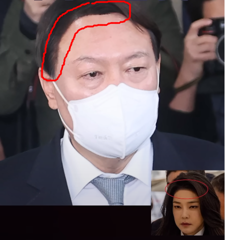 "가발인가 화장인가??" 이슈화 될것을 전혀 신경쓰지 않는 그들의 행위