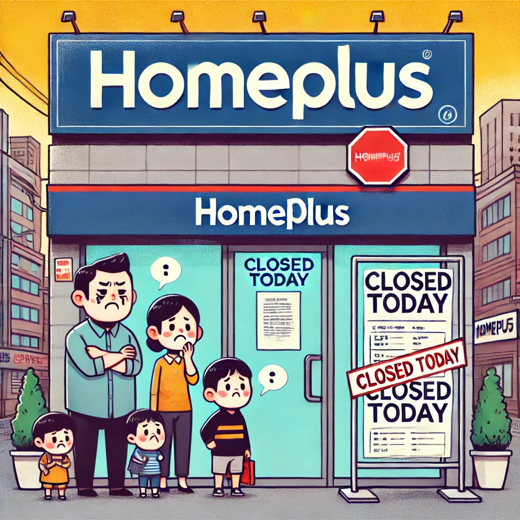 홈플러스 3월 휴무일 안내 2025년 3월