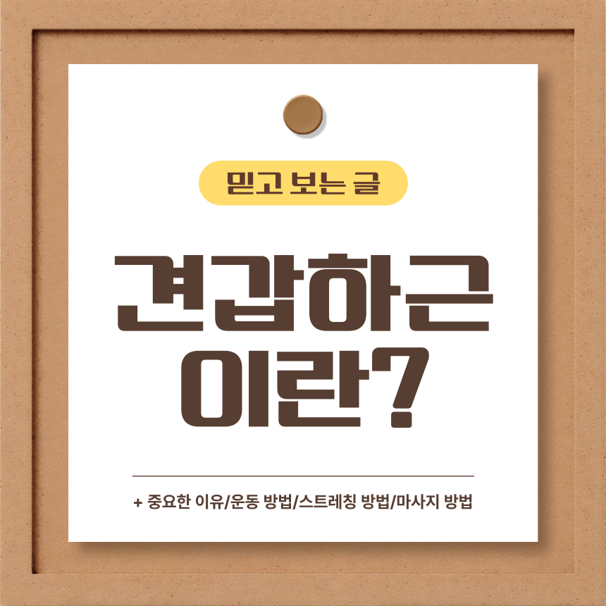  견갑하근 이란?