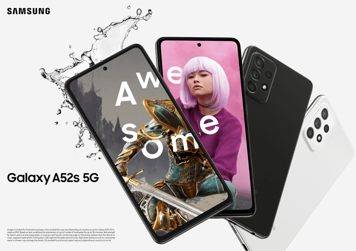  갤럭시 A52s 5G 출시. 가성비 대박