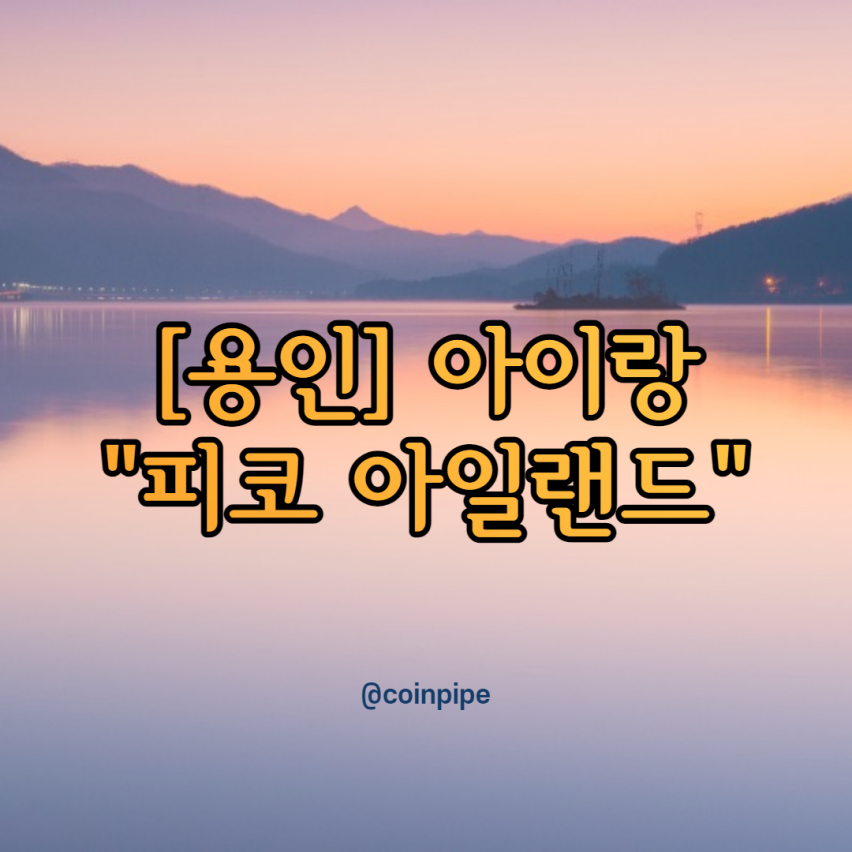  [용인] 아이랑놀기 - 피코 아일랜드 키즈카페