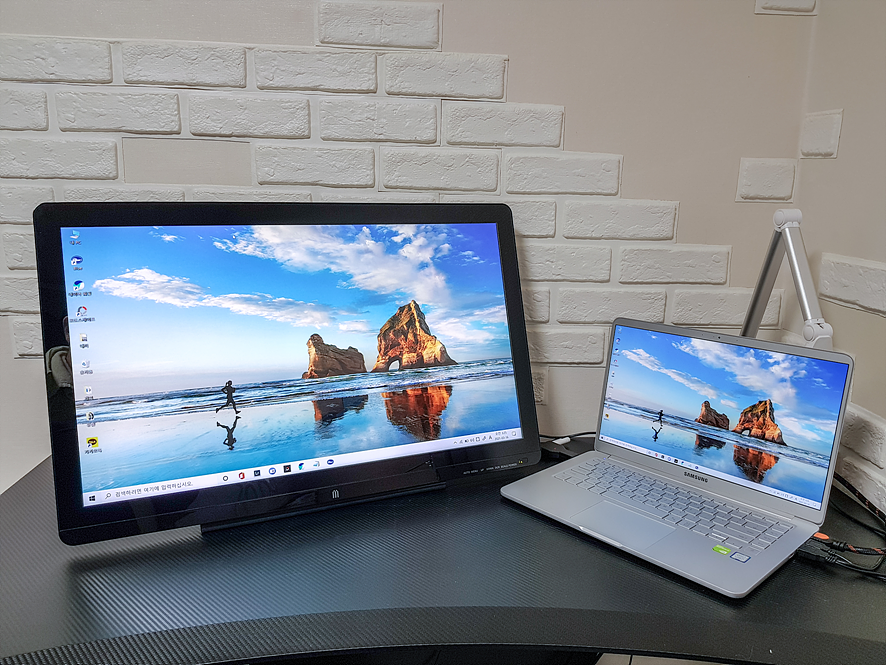 액정태블릿 웹툰 작가를 준비한다면 추천!● 27형 대화면 터치 모니터 "창은테크" 20