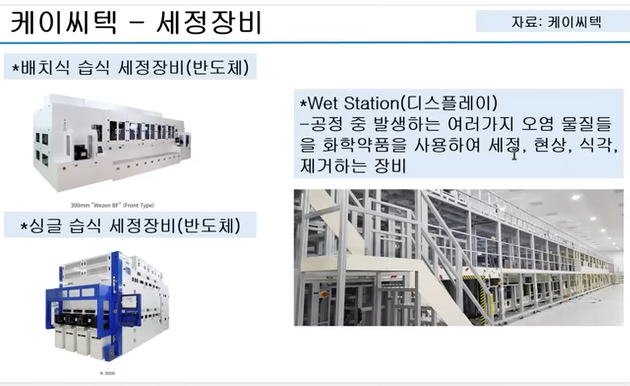 케이씨텍 - 세정장비