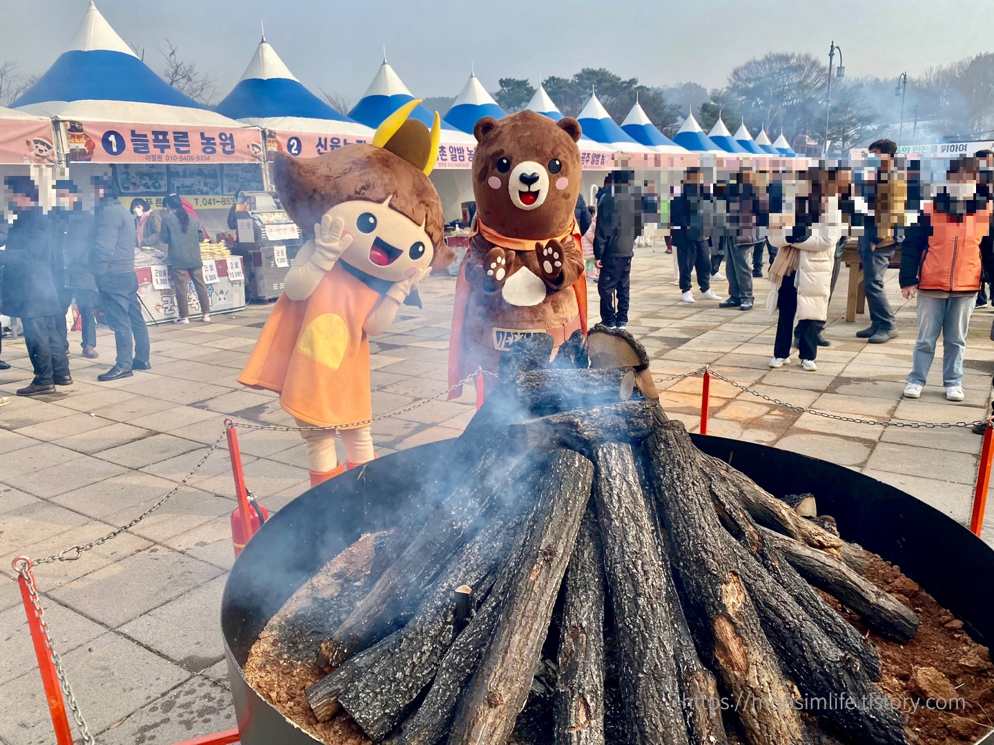 공주-축제-군밤