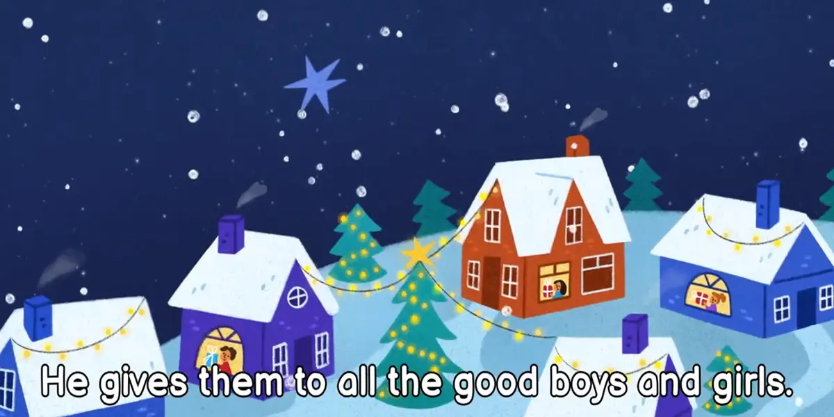 3 Level6_Story4_Santa&amp;#39;s Two Lists 집들-사진