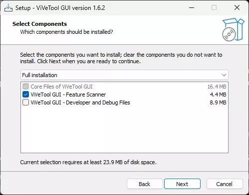 윈도우11 숨겨진 기능을 활성화 해주는 ViVeTool GUI 버전 캡쳐 3