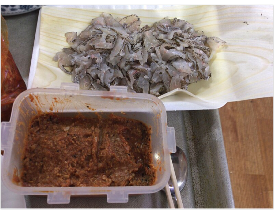  가장 작은 돔의 미친 맛, 자리돔회