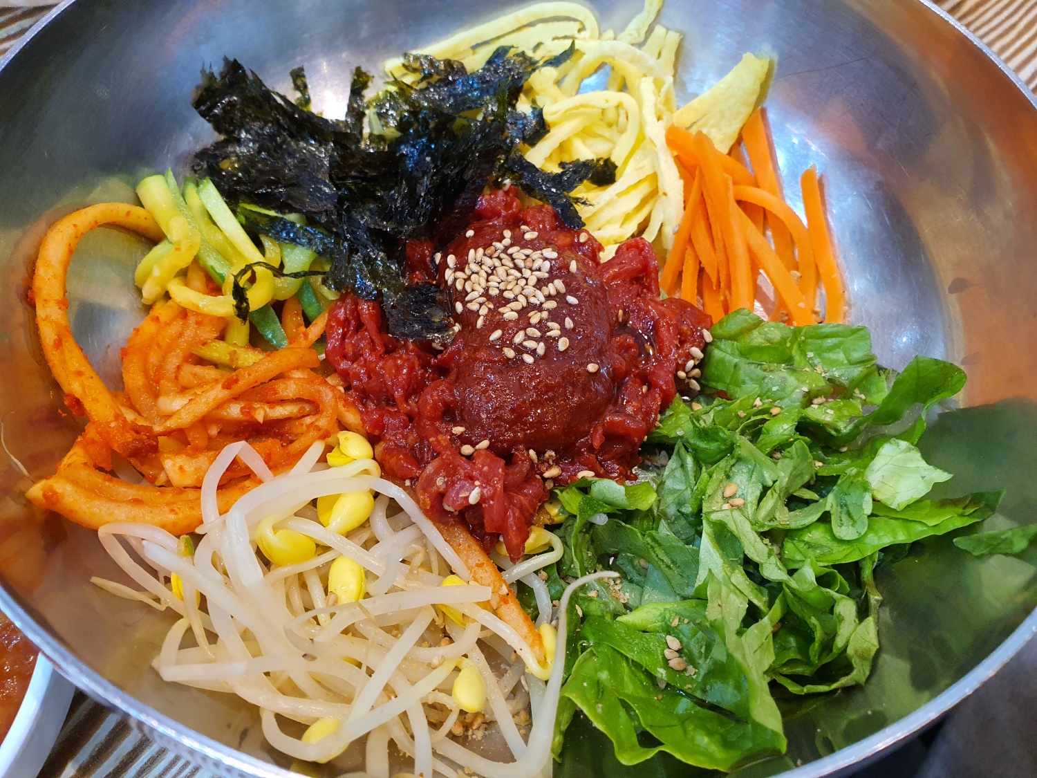 빛고을떡갈비-육회비빔밥