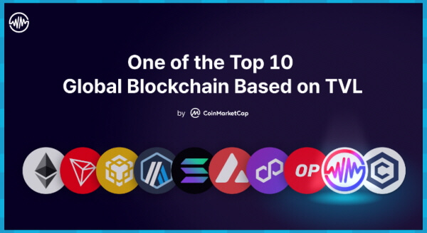 TVL 기준 글로벌 10대 블록체인 프로젝트