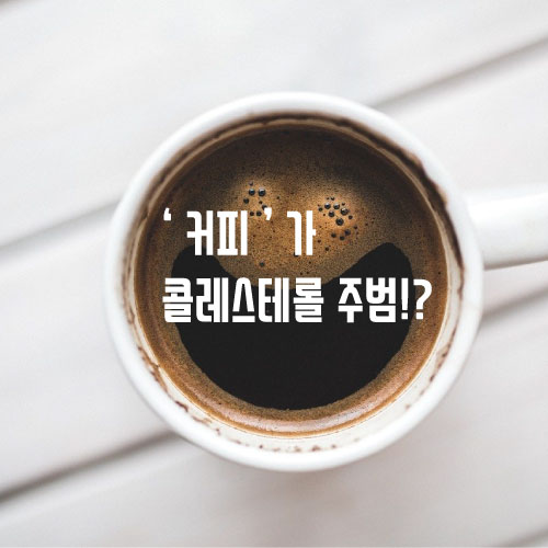  커피는 콜레스테롤 주범!? 커피를 보약처럼 마실 수 있는 방법 알려드립니다.