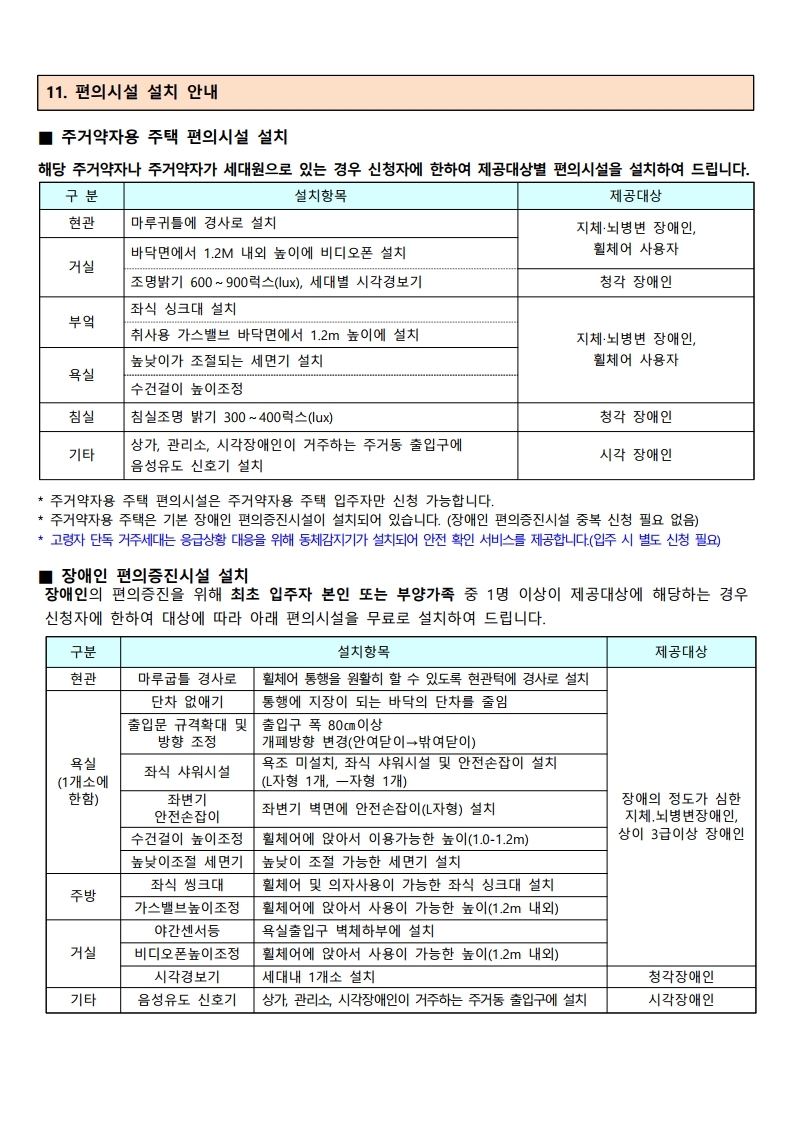  파주시 지역 국민임대주택 예비입주자 모집 공고문