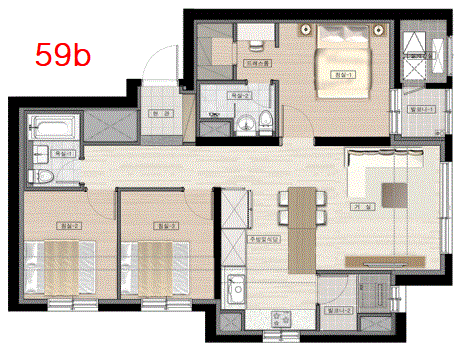 오전다구역-평면도-59b
