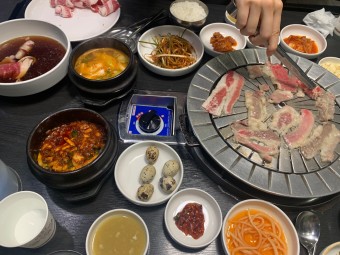 우삼겹 쌈밥