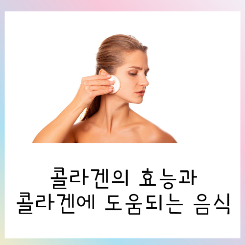  콜라겐 효능과 콜라겐이 많이 있는 식품들에 대해 알아보자