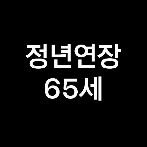 공무원 정년연장,  정년 65세 연장 시행기간 현황은?