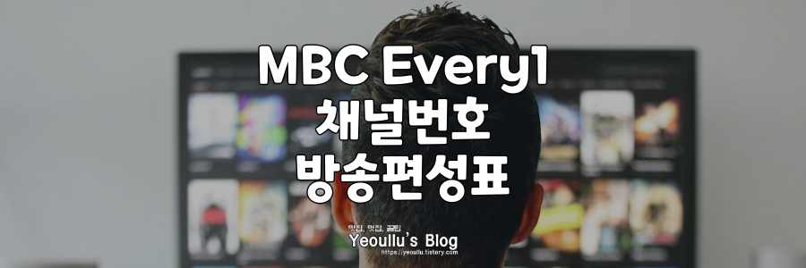 mbc-every1-채널번호