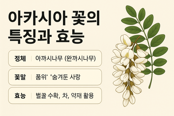 5월이 되면 산과 들에 은은한 향기를 퍼뜨리는 하얀 꽃